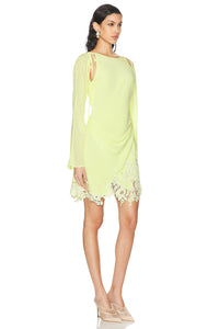 Acne Studios Women Floral-Lace Detail Mini Dress
