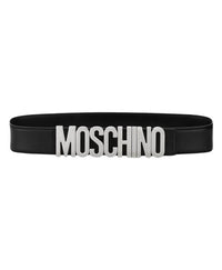 MOSCHINO Moschino Men Luxury Black Leather Belt