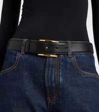ALAIA Alaia Women Curve Leather Belt