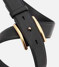 ALAIA Alaia Women Curve Leather Belt