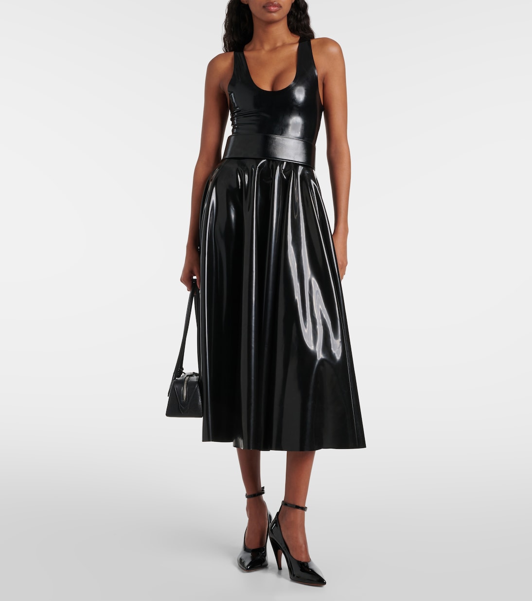 ALAIA Alaia Women Shark Patent Leather Pumps