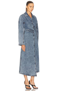 ALAIA Alaia Women Spiral Trench Coat