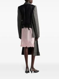 Prada Prada Women Wool Weave Midi Skirt Women