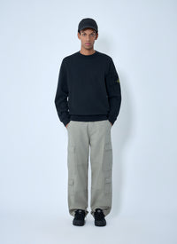 Stone Island Men Logo Motif Sweatshirt