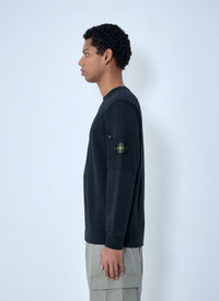 Stone Island Men Logo Motif Sweatshirt