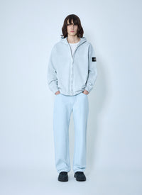 Stone Island Men Wide-Leg Denim Jeans