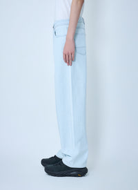 Stone Island Men Wide-Leg Denim Jeans