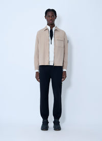 Stone Island Men Logo Patch Overshirt