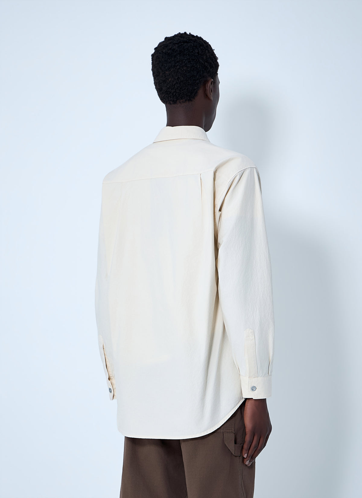 Stone Island Stone Island Men Long Sleeve Cotton Button-Down Shirt