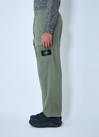 Stone Island Men Logo Patch Pants
