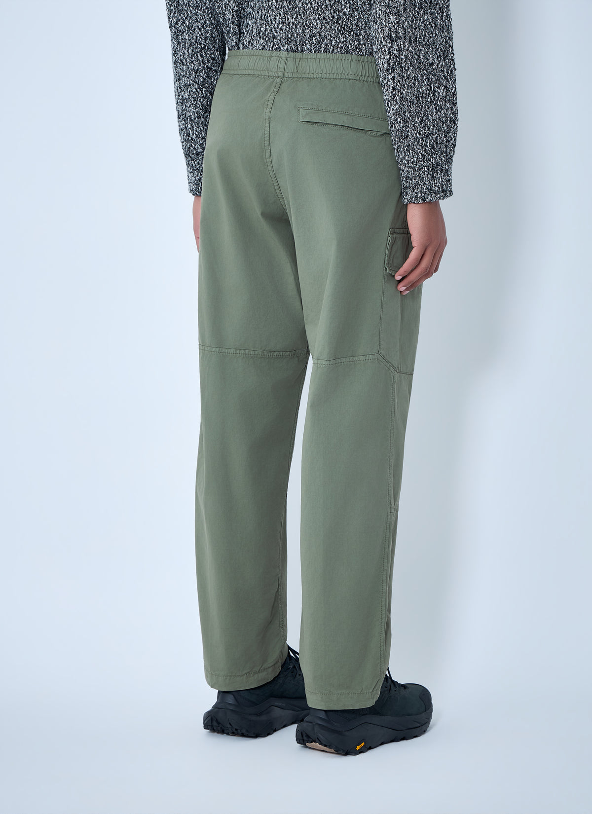 Stone Island Men Logo Patch Pants