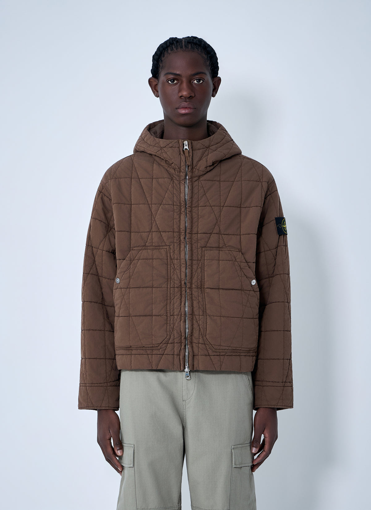 Stone Island Men Short Parka Jacket
