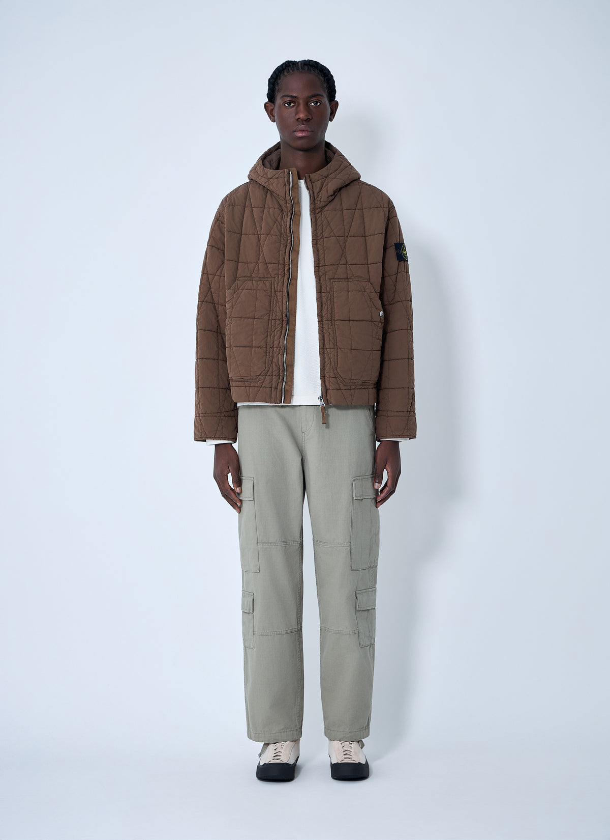 Stone Island Men Short Parka Jacket
