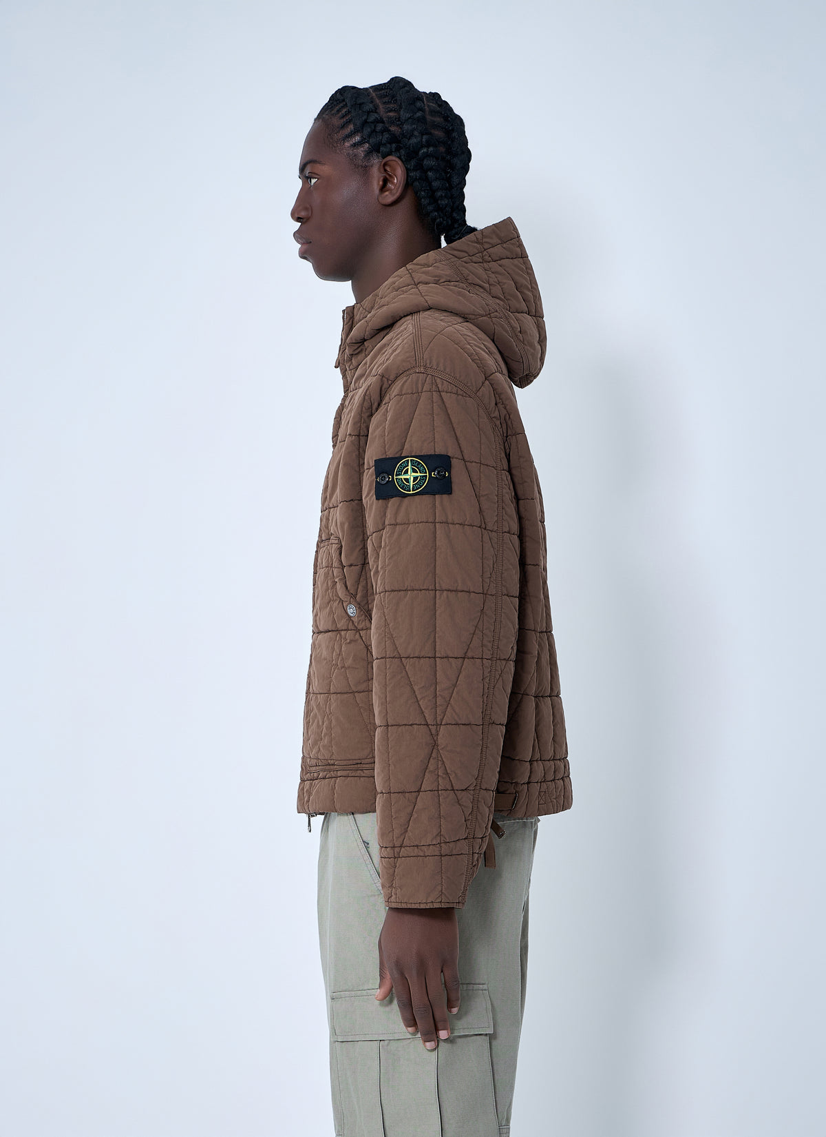 Stone Island Men Short Parka Jacket