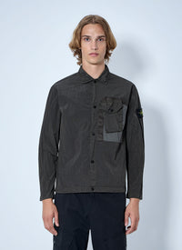 Stone Island Stone Island Men Technical Overshirt With Patch Pocket