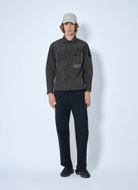 Stone Island Stone Island Men Technical Overshirt With Patch Pocket