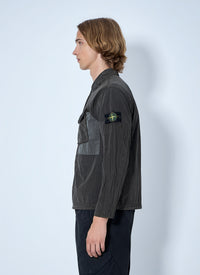 Stone Island Stone Island Men Technical Overshirt With Patch Pocket