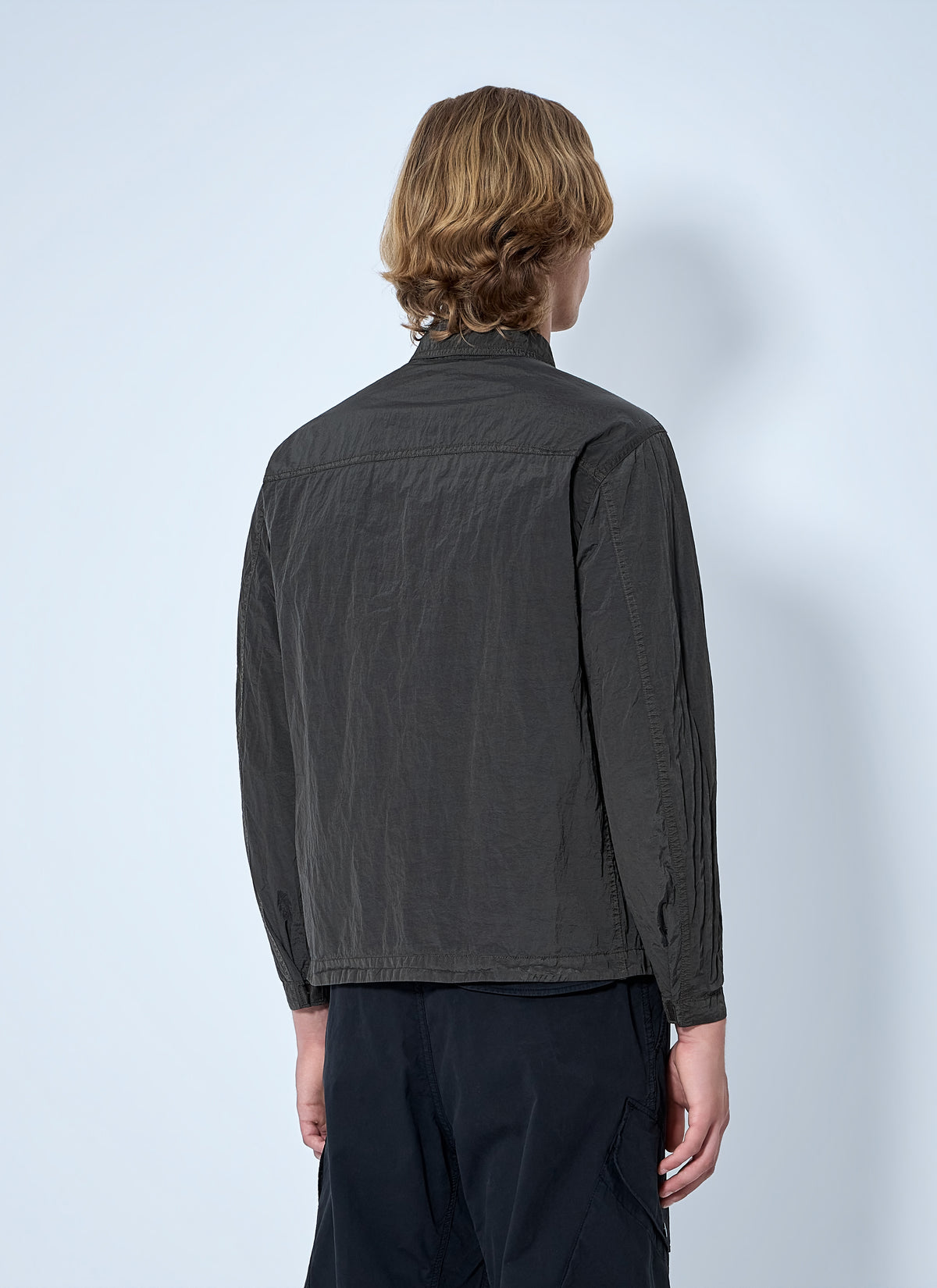 Stone Island Stone Island Men Technical Overshirt With Patch Pocket