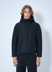 Stone Island Stone Island Men Hooded Jacket With Patch Detail