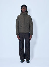 Stone Island Men Hooded Quilted Jacket