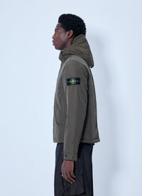 Stone Island Men Hooded Quilted Jacket