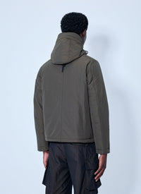 Stone Island Men Hooded Quilted Jacket