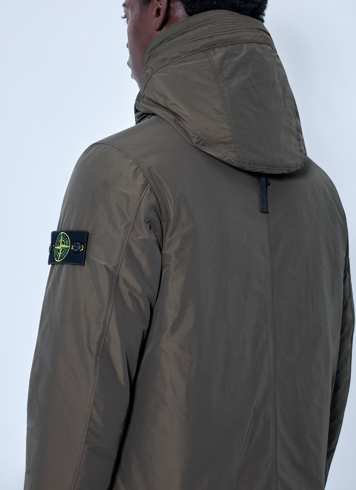 Stone Island Men Hooded Quilted Jacket