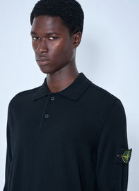 Stone Island Men Long Sleeve Polo Knit