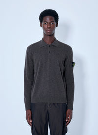 Stone Island Men Long Sleeve Polo