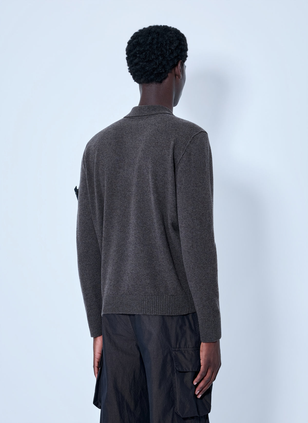 Stone Island Men Long Sleeve Polo