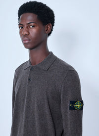 Stone Island Men Long Sleeve Polo