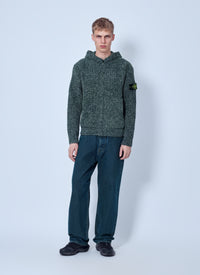 Stone Island Men Knit Zip-Up Hoodie