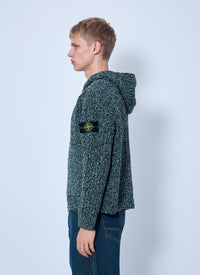 Stone Island Men Knit Zip-Up Hoodie