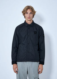 Stone Island Men Button-Up Nylon Jacket
