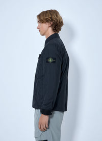 Stone Island Men Button-Up Nylon Jacket