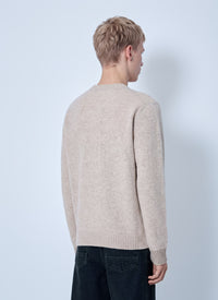 Stone Island Men Alpaca And Wool Crewneck Sweater