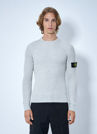 Stone Island Men Ribbed Crewneck Sweater