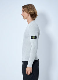 Stone Island Men Ribbed Crewneck Sweater