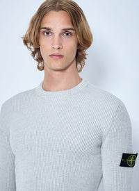 Stone Island Men Ribbed Crewneck Sweater