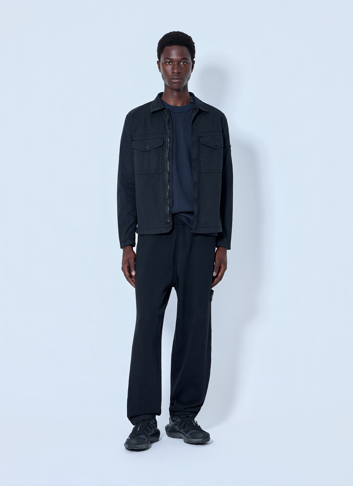 Stone Island Stone Island Men Button-Down Cotton Shirt