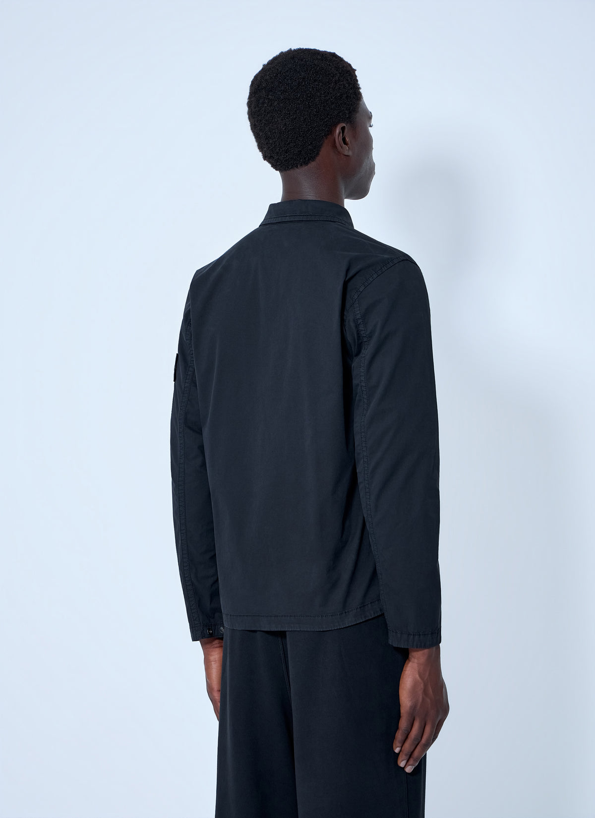 Stone Island Stone Island Men Button-Down Cotton Shirt