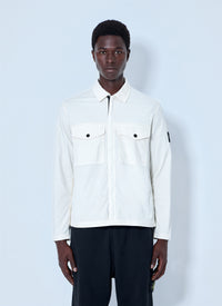 Stone Island Stone Island Men Zip-Front Overshirt With Flap Pockets