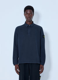 Stone Island Men Long Sleeve Polo Shirt