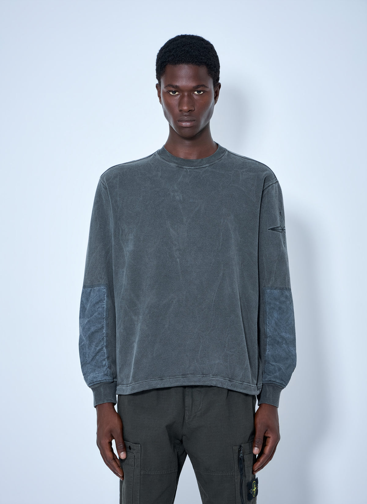 Stone Island Stone Island Men Oversized Crewneck Sweatshirt