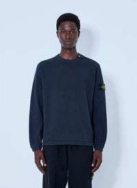 Stone Island Stone Island Men Crewneck Sweatshirt With Sleeve Logo Patch