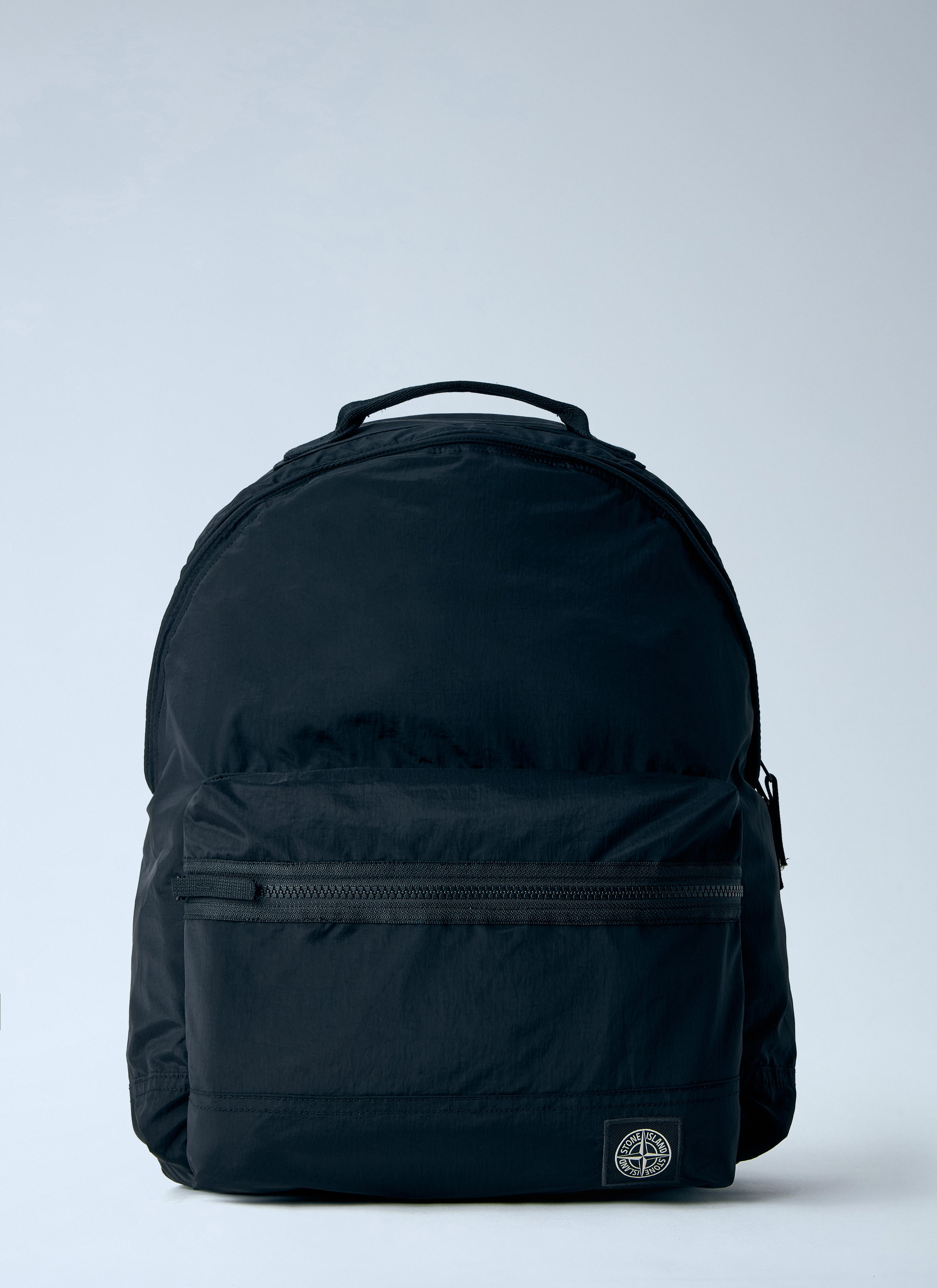 Stone Island Stone Island Men Nylon Backpack With Front Zip Pocket