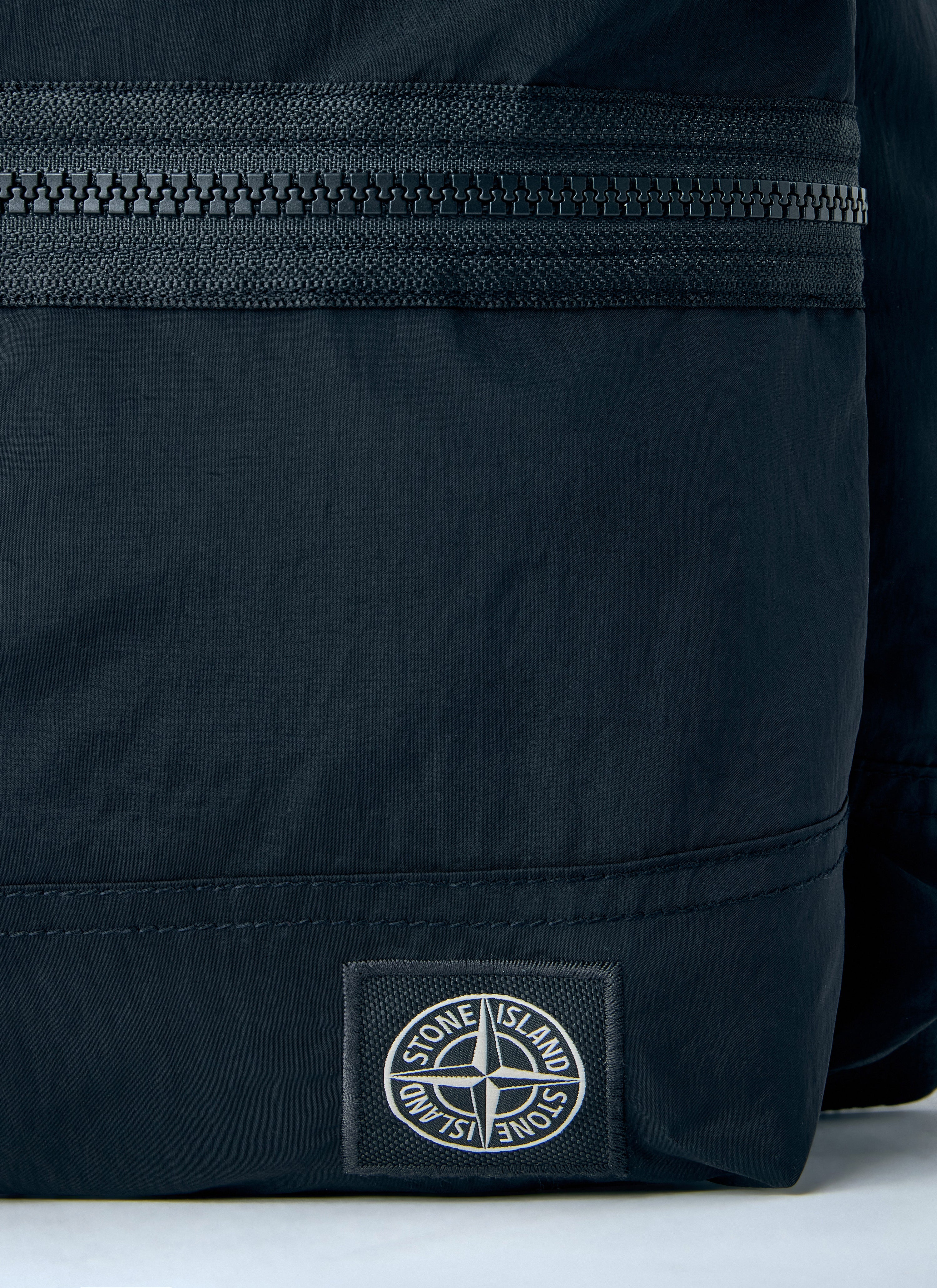 Stone Island Stone Island Men Nylon Backpack With Front Zip Pocket
