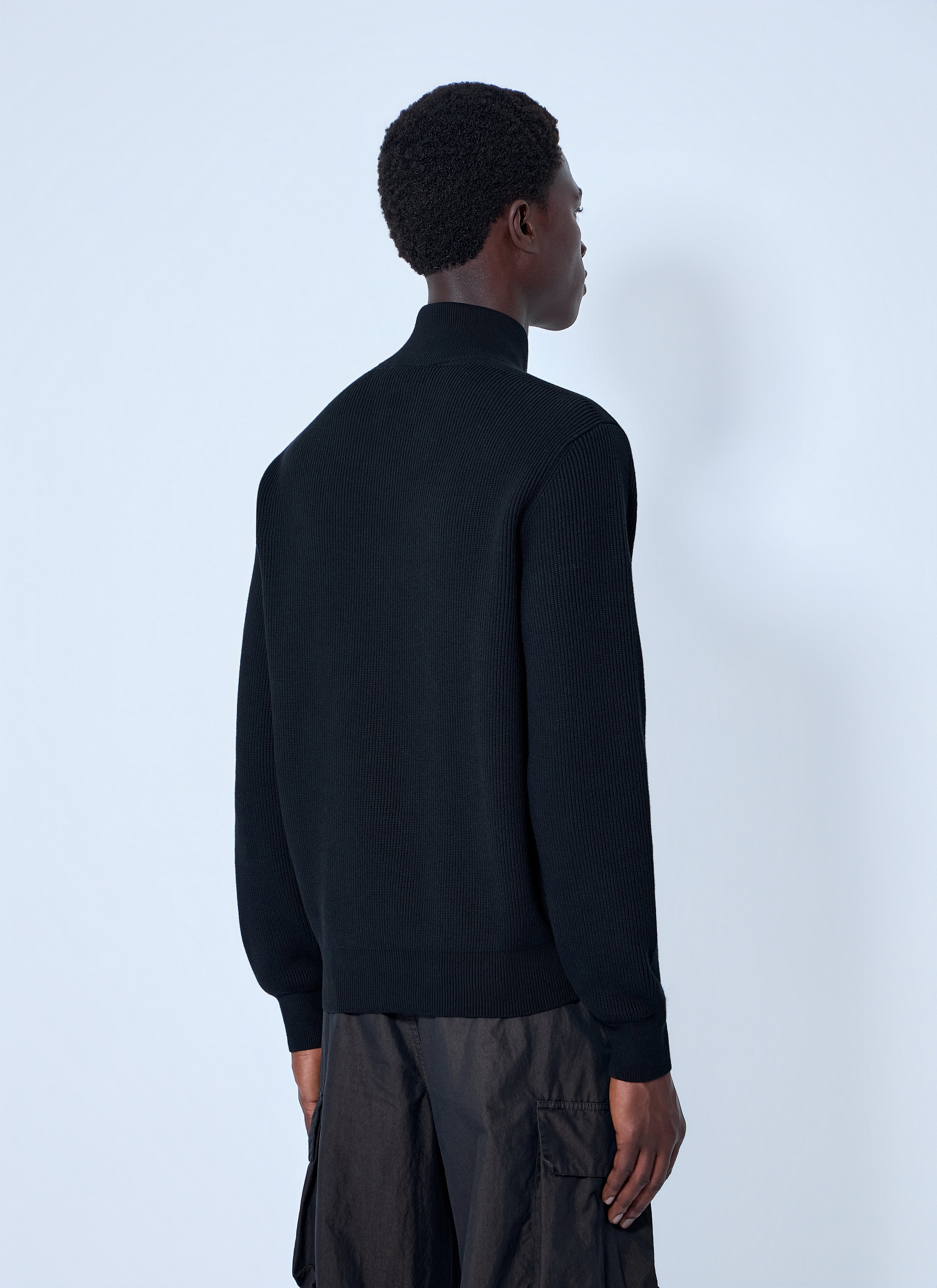 Stone Island Men Ribbed Zip-Up Jacket – Bluefly
