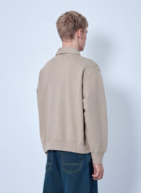 Stone Island Men Polo Collar Sweatshirt