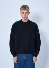 Stone Island Stone Island Men Crewneck Sweatshirt With Sleeve Logo Patch